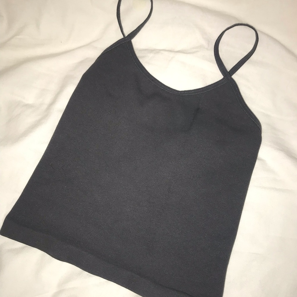 Free people tank top (grayish purple)